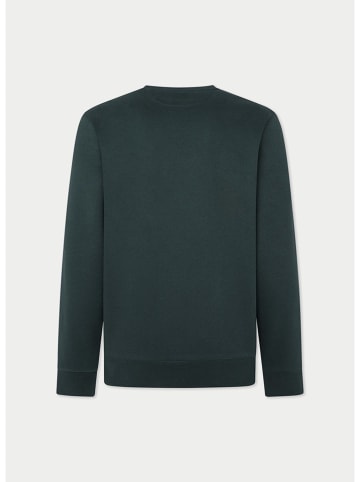 Hackett London Sweatshirt in Dunkelgrün