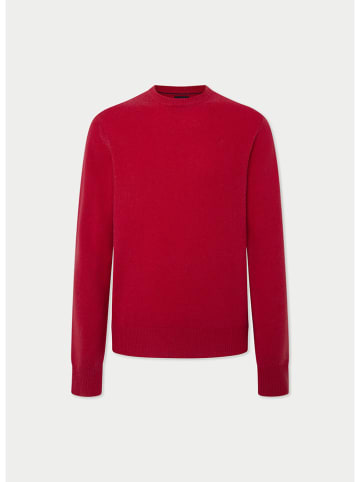 Hackett London Wollpullover in Rot