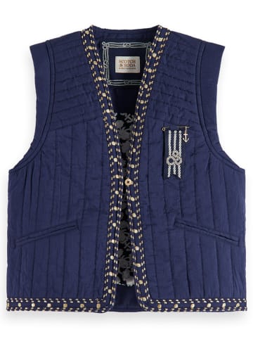 Scotch & Soda Bodywarmer donkerblauw