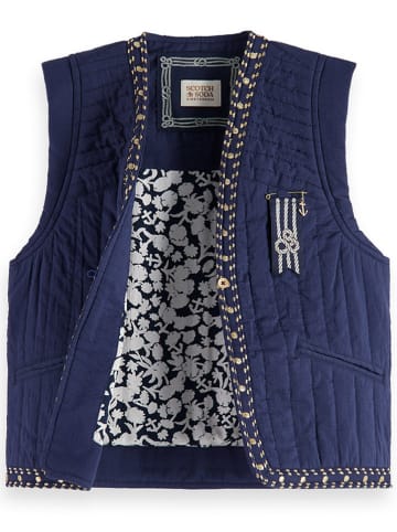 Scotch & Soda Weste in Dunkelblau
