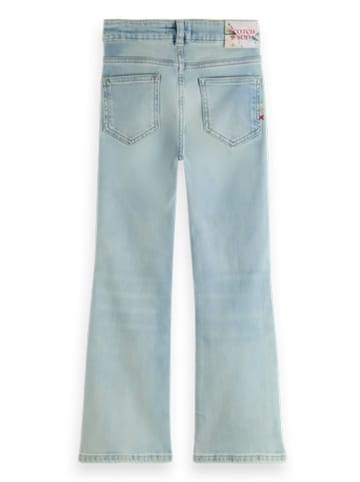 Scotch & Soda Spijkerbroek - flared fit - lichtblauw