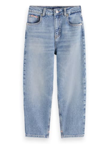 Scotch & Soda Spijkershort - balloon fit - lichtblauw