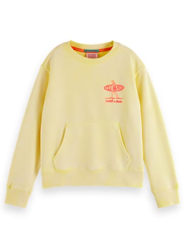 Scotch & Soda Sweatshirt geel