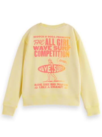 Scotch & Soda Sweatshirt in Gelb