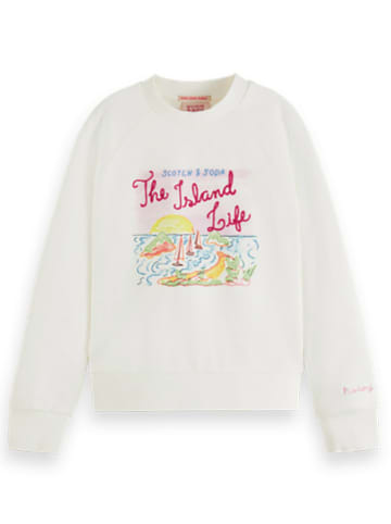 Scotch & Soda Bluza w kolorze białym
