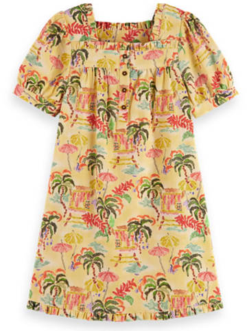 Scotch & Soda Kleid in Gelb/ Grün
