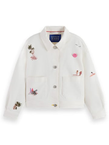 Scotch & Soda Tussenjas wit