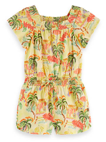 Scotch & Soda Jumpsuit geel/groen