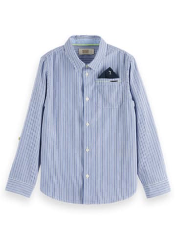 Scotch & Soda Hemd - Regular fit - in Hellblau