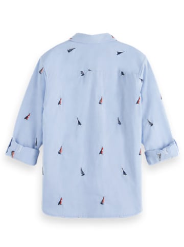 Scotch & Soda Koszula - Regular fit - w kolorze błękitnym