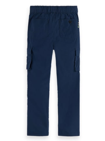 Scotch & Soda Bojówki w kolorze granatowym