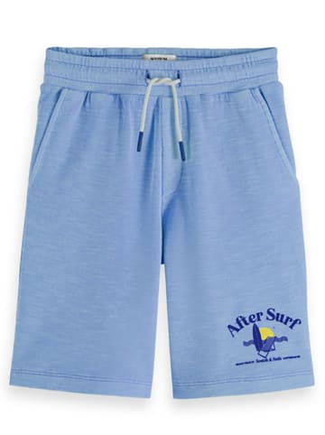 Scotch & Soda Sweatshorts in Hellblau