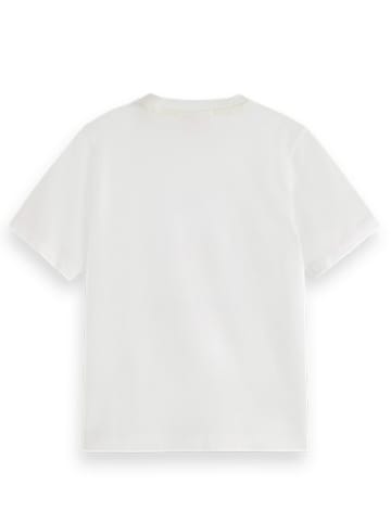 Scotch & Soda Koszulka w kolorze biało-błękitnym