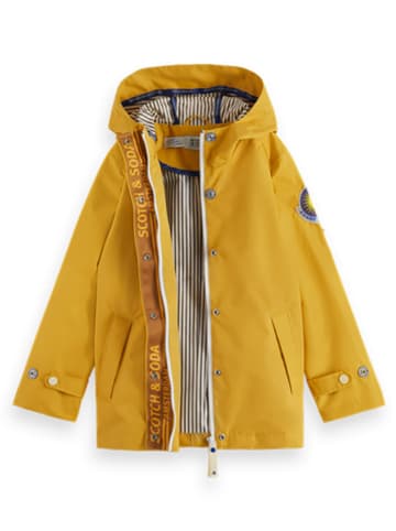 Scotch & Soda Parka przeciwdeszczowa w kolorze żółtym