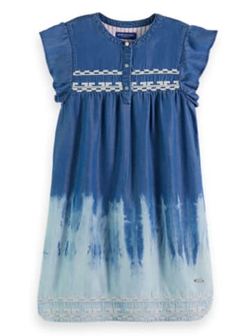Scotch & Soda Kleid in Blau/ Hellblau