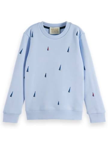 Scotch & Soda Sweatshirt lichtblauw