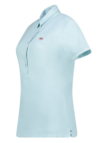 Geographical Norway Poloshirt "Kars" lichtblauw