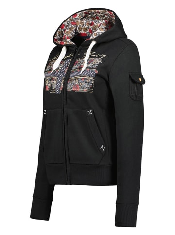 Geographical Norway Sweatvest "Fabeaute" zwart