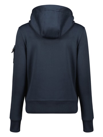 Geographical Norway Sweatvest "Fabeaute" donkerblauw