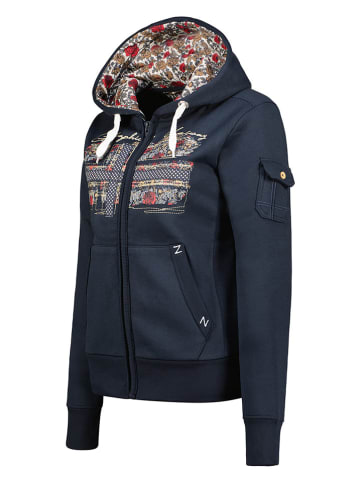 Geographical Norway Sweatvest "Fabeaute" donkerblauw