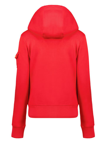 Geographical Norway Sweatvest "Fabeaute" rood