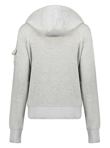 Geographical Norway Sweatjacke "Fabeaute" in Grau