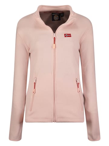 Geographical Norway Kurtka polarowa "Ulyssia" w kolorze jasnoróżowym