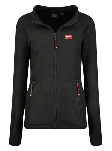 Geographical Norway Fleecejacke "Ulyssia" in Schwarz