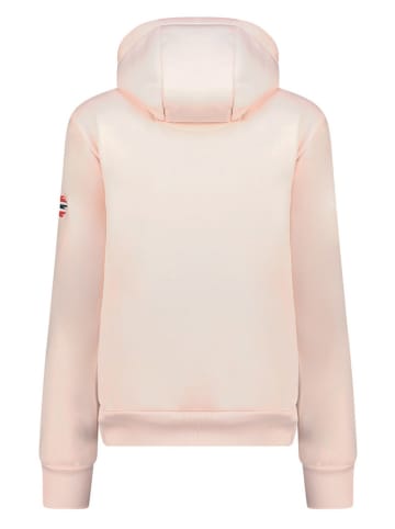 Geographical Norway Hoodie "Gpepe2" lichtroze
