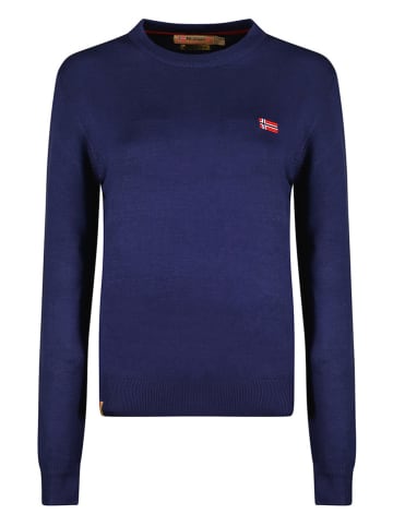 Geographical Norway Trui "Fabrizia" donkerblauw