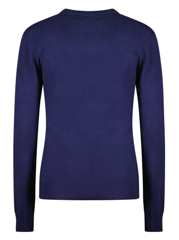 Geographical Norway Sweter "Fabrizia" w kolorze granatowym
