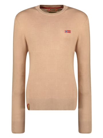 Geographical Norway Pullover "Fabrizia" in Hellbraun