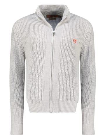 Geographical Norway Cardigan "Flexible" in Grau