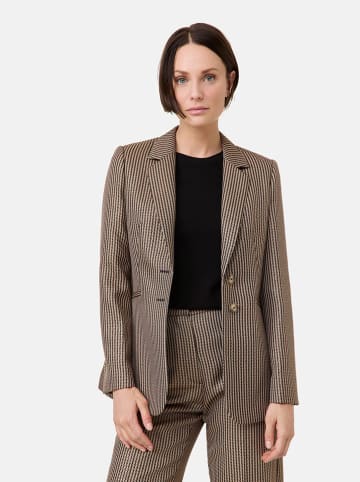 TAIFUN Blazer in Beige/ Schwarz