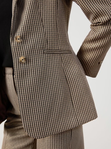 TAIFUN Blazer in Beige/ Schwarz