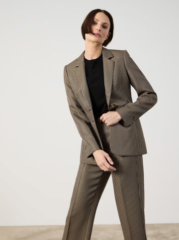 TAIFUN Blazer in Beige/ Schwarz