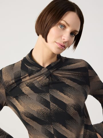 TAIFUN Longsleeve in Braun/ Schwarz