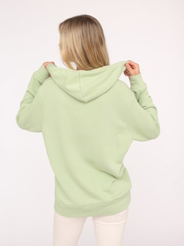 Zwillingsherz Hoodie "Smile" in Hellgrün