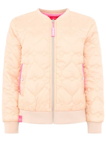 Zwillingsherz Steppjacke "Love" in Beige