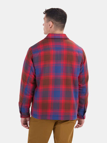 Marmot Blousejas "Ridgefield" rood/blauw