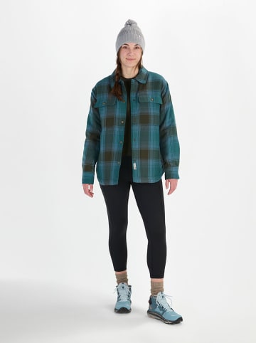 Marmot Hemdjacke "Ridgefield" in Khaki/ Blau