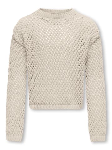 KIDS ONLY Sweter w kolorze beżowym