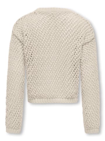 KIDS ONLY Sweter w kolorze beżowym