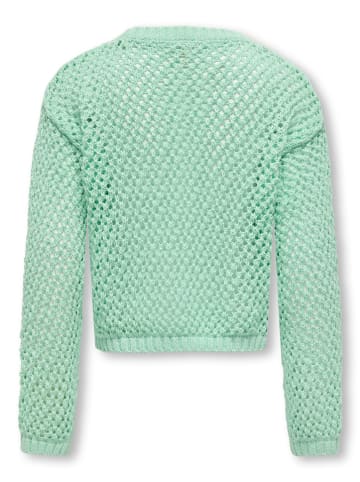 KIDS ONLY Sweter w kolorze zielonym