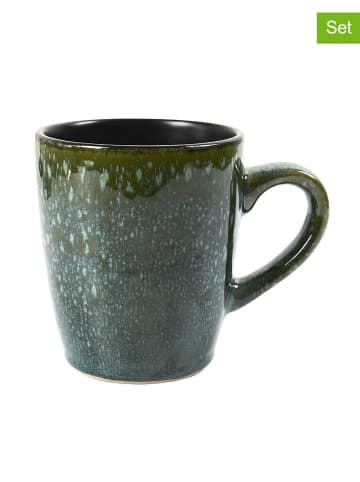 every ware 3er-Set: Tassen in Blau/ Grün - 300 ml