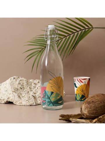 Garden Spirit Bügelverschlussflasche ''Paradis Exotique'' in Bunt - 1 l