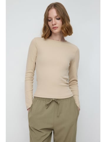 NO MATTER WHAT Longsleeve in Beige