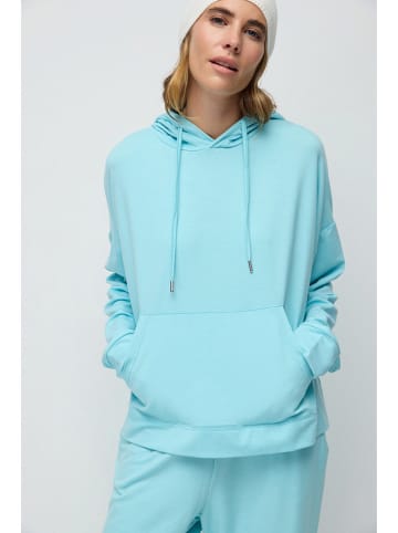 NO MATTER WHAT Hoodie in Türkis