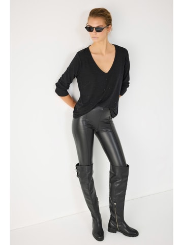 NO MATTER WHAT Longsleeve in Schwarz