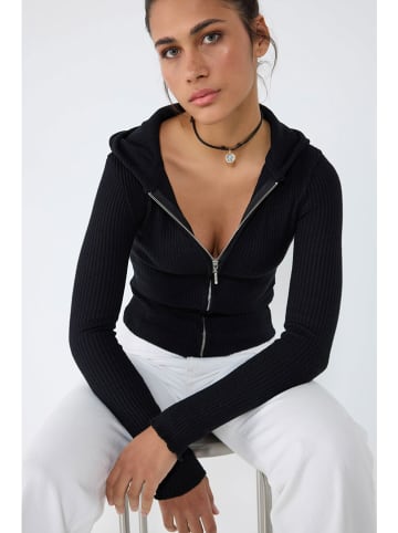 NO MATTER WHAT Sweatjacke in Schwarz